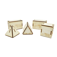 Wood-Kit STEM DIY Mucit Seti - Geometrik Şekiller