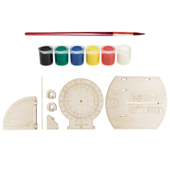Wood-Kit STEM DIY Mucit Seti - Güneş Saati