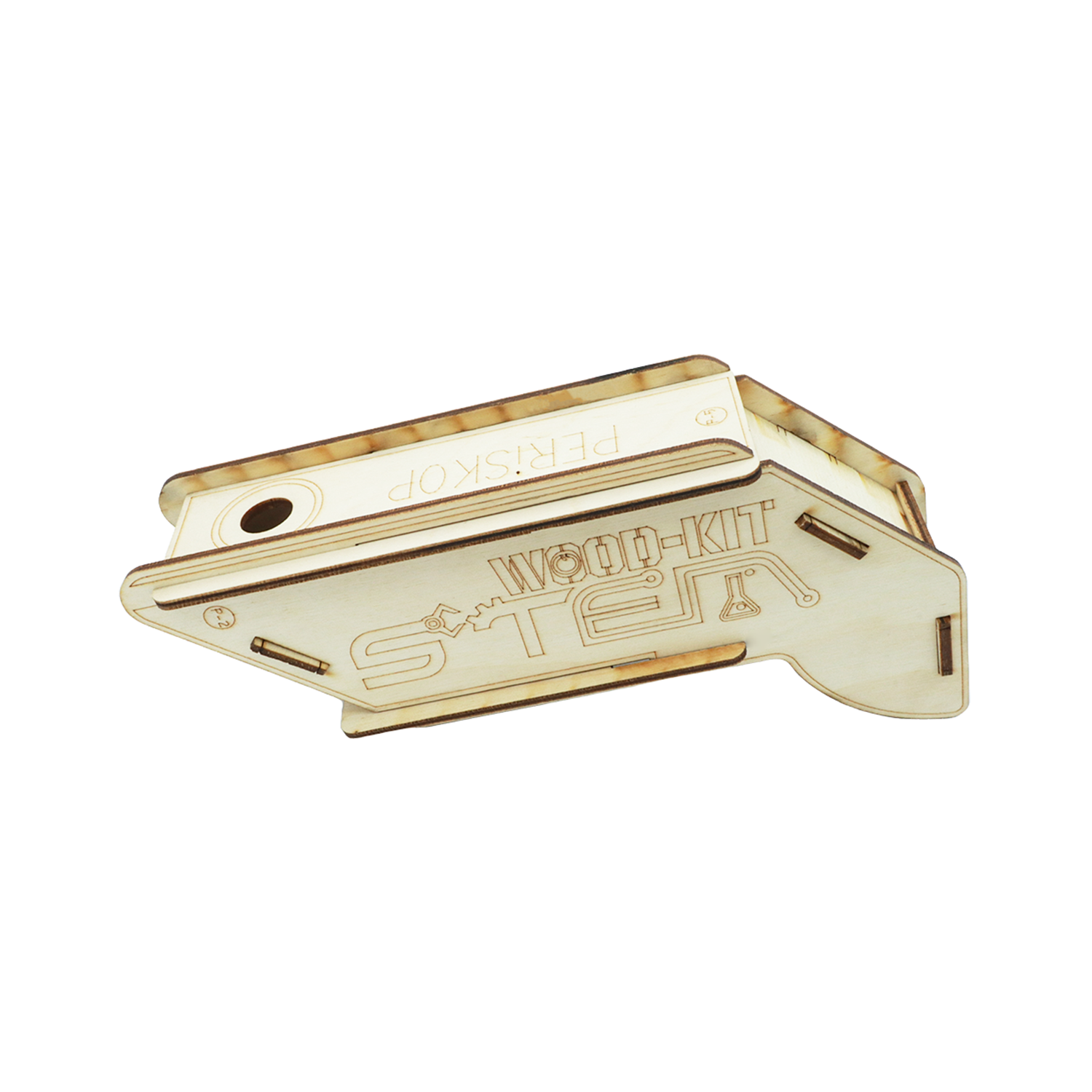 Wood-Kit STEM DIY Mucit Seti - Periskop