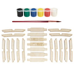 Wood-Kit STEM DIY Mucit Seti - Da Vinci Köprüsü
