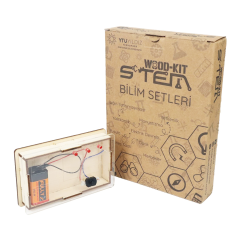 Wood-Kit STEM DIY Mucit Seti - Mini Gece Lambası