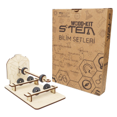 Wood-Kit STEM DIY Mucit Seti - Maglev STEM Oyuncağı