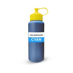 CANON/HP Uyumlu 500 ML. Muadil Mavi Gıda Mürekkep