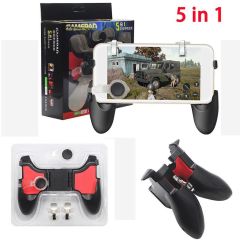 Pubg Oyun Konsolu Ateş Tetiği Gamepad 5 İn 1 Takım