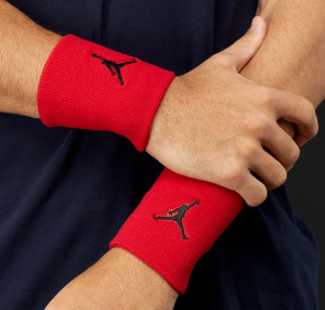 Nike Jordan Jumpmans Wristbands Havlu El Bilekliği Kırmızı