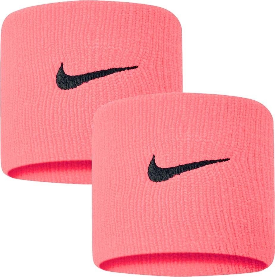 Nike Swoosh Wristbands Havlu El Bilekliği Mercan Pembesi