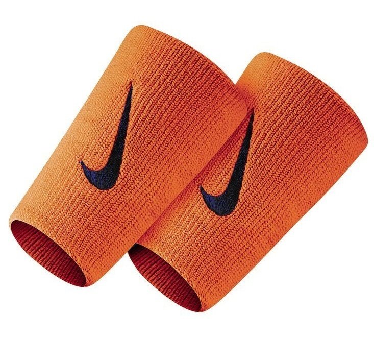 Nike Swoosh Wristbands Doublewide Uzun Havlu El Bilekli i Turuncu