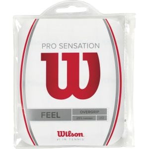 Wilson Pro Sensation Overgrip 12li Raket Gribi WRZ4011WH Beyaz