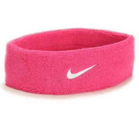 Nike Swoosh Headband Havlu Ter Emici Kafa Bandı Pembe Renk