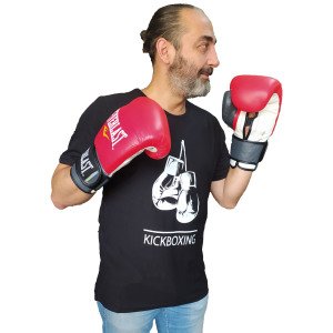 Leon Gloves Kickboxing Tişört Siyah