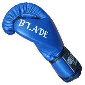 Leon Blade Training Boks, Kick Boks ve Muay Thai Eldiveni Mavi