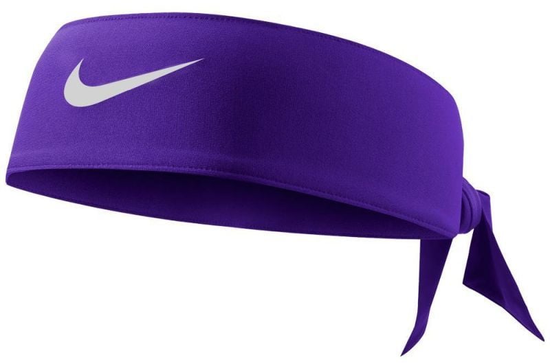 Nike Dri Fit Head Tie Bandana Tenisçi Kafa Bandı Mor