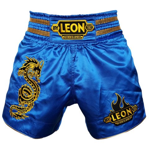 Leon Dragon Muay Thai ve Kick Boks Şortu Mavi