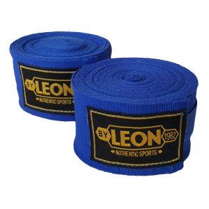 Leon Elastik Boks, Kick Boks ve Muay Thai Bandajı 7 Metre Mavi