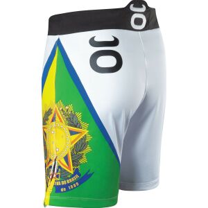 Jaco Resurgence Brasil Fight Shorts MMA Şortu Beyaz Brezilya