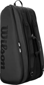 Wilson Noir Tour 12li Tenis ve Raket Çantası Siyah
