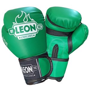 Leon Blade Training Boks, Kick Boks ve Muay Thai Eldiveni Yeşil