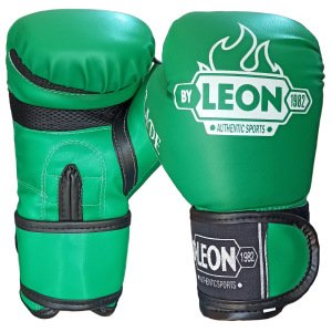 Leon Blade Training Boks, Kick Boks ve Muay Thai Eldiveni Yeşil