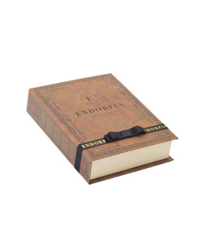 Double Brown Book Sütlü Madlen Kurumsal Çikolata & Kolonya - Kurumsal Hediye Kutusu