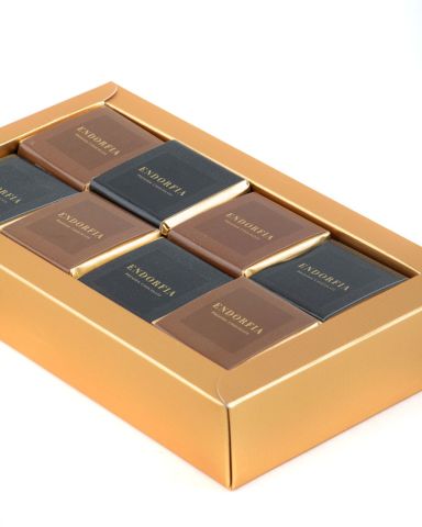 Mix Madlen Kahverengi-Siyah - Büyük Kurumsal Kutu - Gold