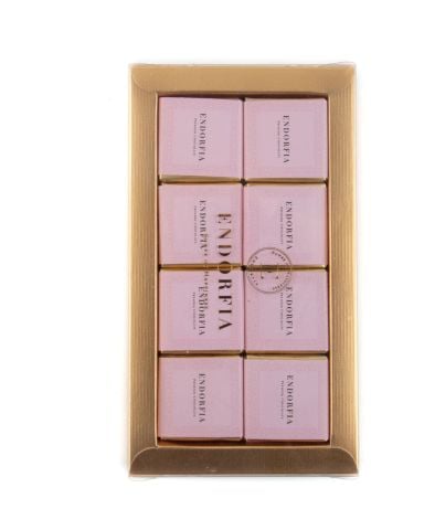 Sütlü Madlen Pembe - Büyük Kurumsal Kutu Gold