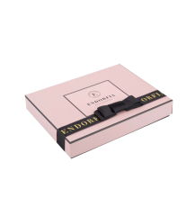 Twin Premium Fıstıklı Kalp Çikolata & Kahve Gold-Pembe