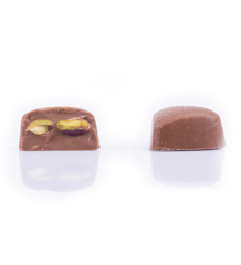 Twin Premium Fıstıklı Kalp Çikolata & Kahve Kırmızı-Pembe