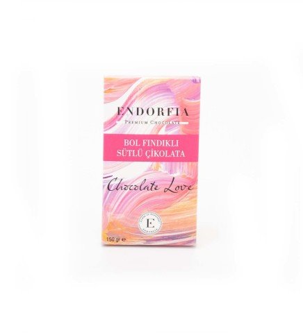 Endorfia Bol Fındıklı Sütlü Tablet Çikolata 150 Gr