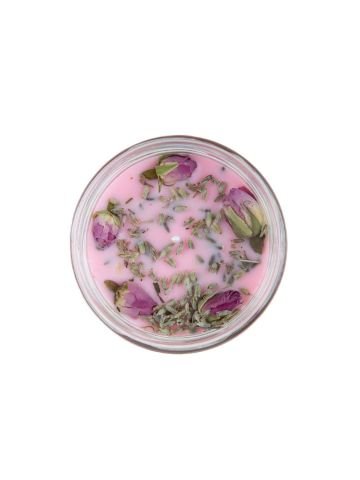 Pembe Düşler Gül Kokulu Mum