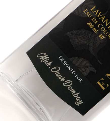 Kişiye Özel Lavanta Kolonyası 80 Derece 200 Ml