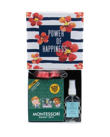 Montessori Parfüm Üretim Fıstıklı Kalp Çikolata - 50 ML 80c Sprey Limon Kolonyalı Set Lüks Taslama Kapaklı Hediye Kutusu