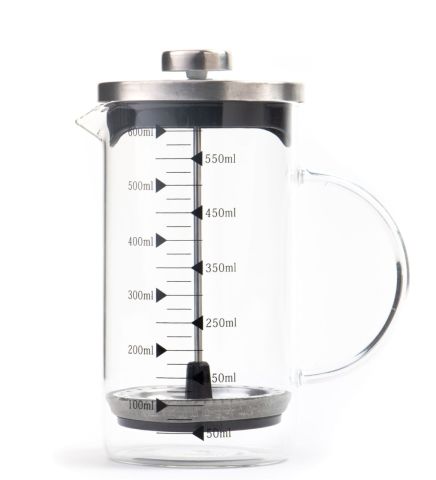 Borosilikat 600 Ml French Press ve 100 gr Kolombia Kahve