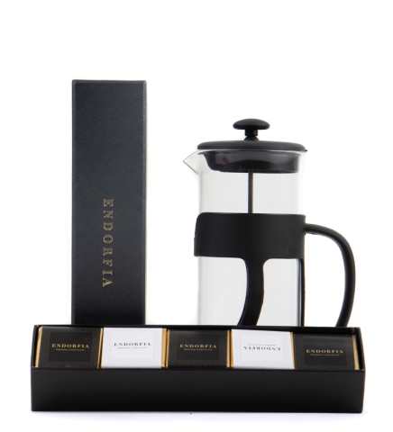 500 Ml French Press ve Single Slim Mix Madlen Siyah