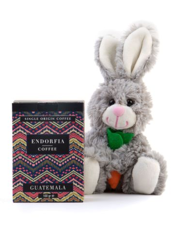 Sevimli Tavşan ve Guatemala Hediyelik Dünya Kahvesi - 100 gr