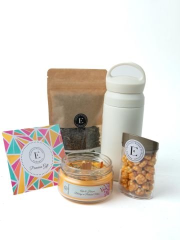 Seyahat Kupası - Aşk & Huzur Biberiye ve Portakal Draje 110 Gr - Endorfia Yeşil Çay 100 Gr