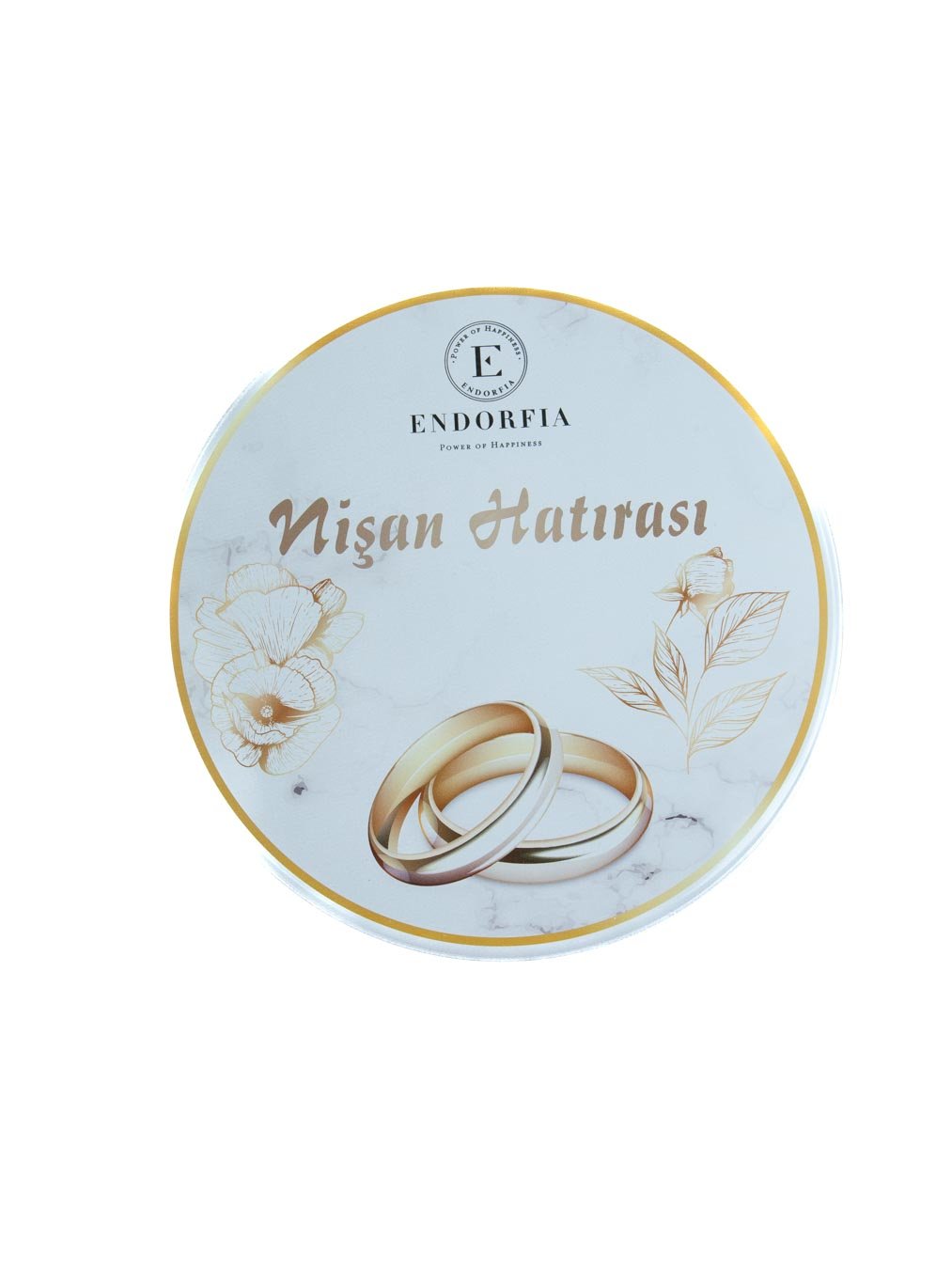 Metal Kutu Madlen Özel Gün Çikolatası - Nişan Hatırası