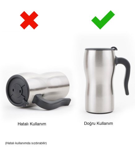 Kişiye Özel Termos Bardak Gümüş - Böğürtlen Dragee