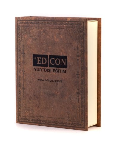 Double Brown Book Bitter Madlen Kurumsal  Çikolata & Kolonya - Kıdem Hediyeleri
