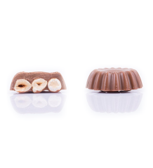 Double Premium Fındıklı Çiçek Special Çikolata & Kolonya - Kahverengi