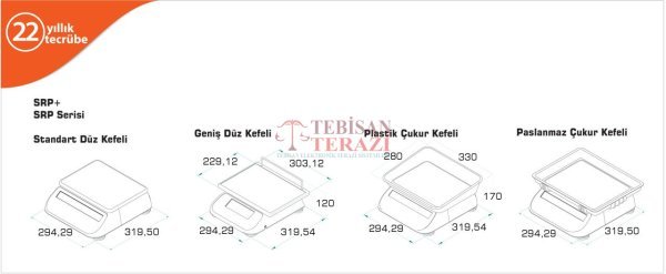 SRP 15 KG X 0,5 GR TARTIM TERAZİSİ