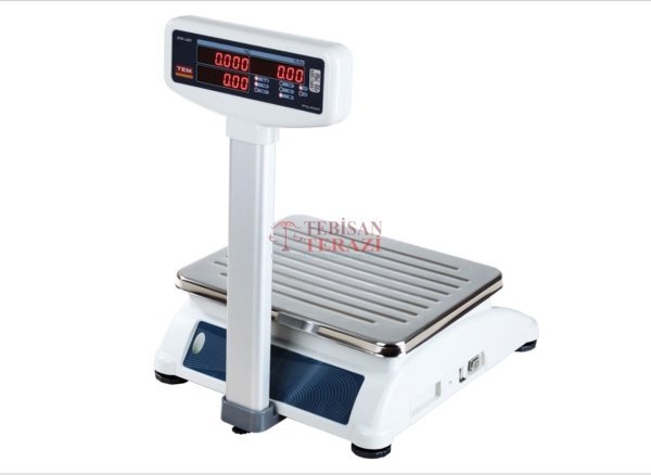ATA BOYUNLU LED 15 KG X 2 / 5 GR FİYAT HESAPLAMALI TERAZİ