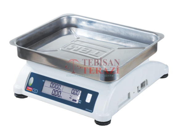 ATA LCD 120 KG X 20 / 50 GR FİYAT HESAPLAMALI TERAZİ