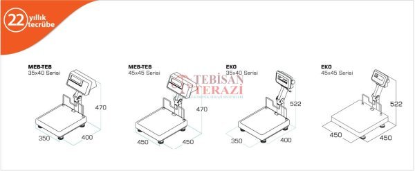 TEB LCD 35 X 40 KATLANIR BOYUN 60 KG X 10 / 20 GR FİYAT HESAPLAMALI BASKÜL