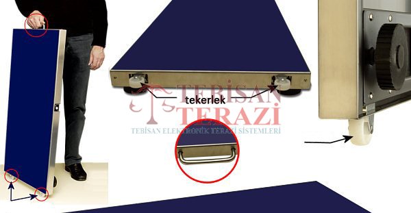 V-RAW 150 KG X 50 GR 55 X 95 VETERİNER BASKÜLÜ
