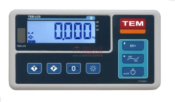 TEM TEB TARTIM İNDİKATÖRÜ LCD ( SİYAH / BEYAZ )