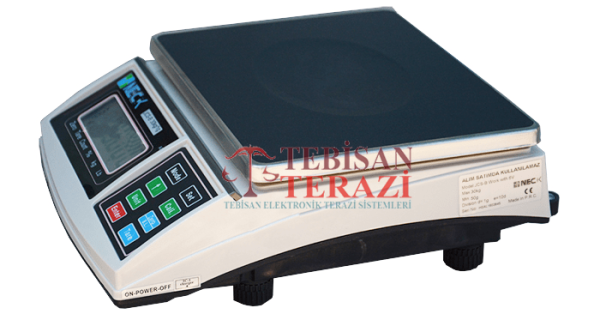 JCS-B 15 KG X 0,5 GR TARTIM TERAZİSİ