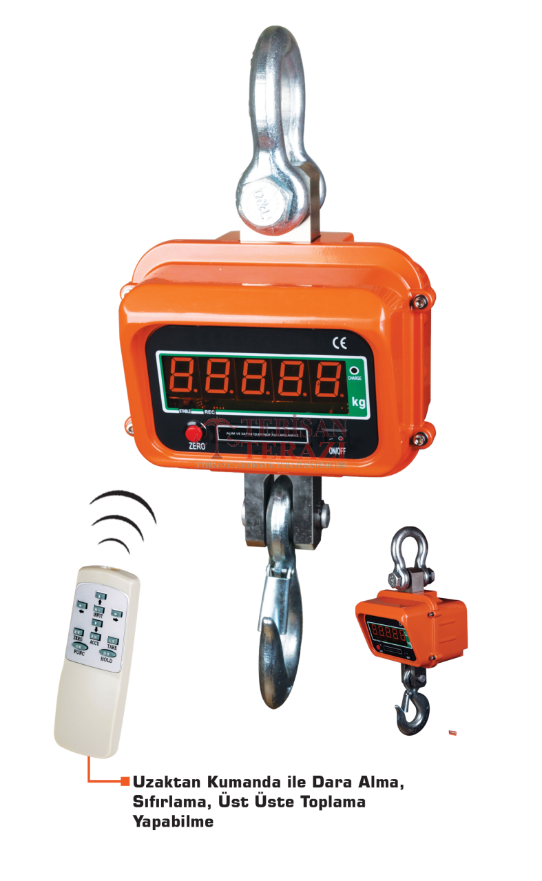 CSH-SH 10 TON X 5 KG VİNÇ BASKÜLÜ
