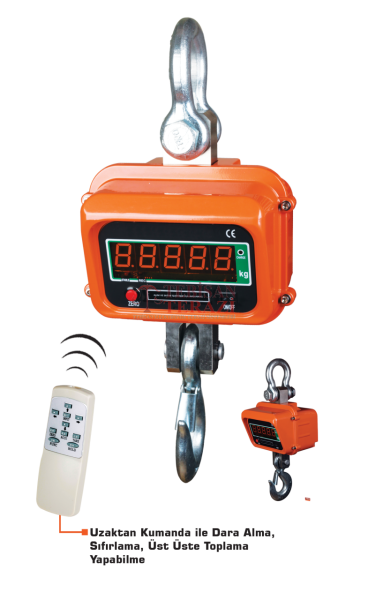 CSH-SH 10 TON X 5 KG VİNÇ BASKÜLÜ