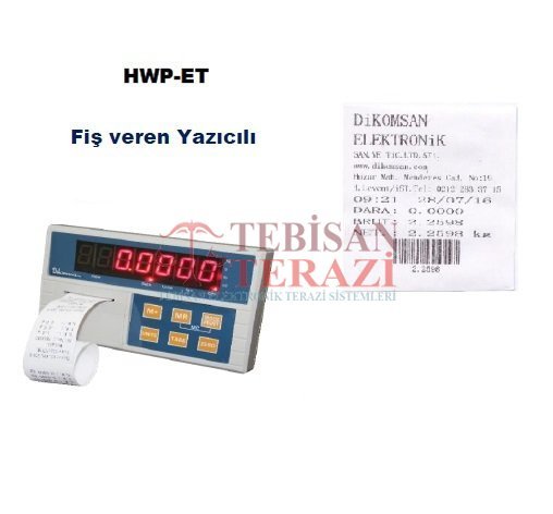 HWP-ET 300 KG X 100 GR 90 X 120 DİYALİZ BASKÜLÜ ( TEK RAMPA )