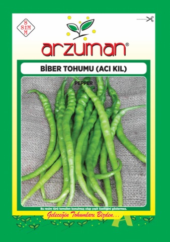 ACI KIL BİBER TOHUM 10 GR ORT 1200 AD TOHUM